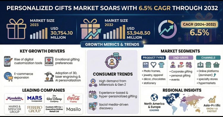 Personalized Gifts Market Set to Reach USD 52.9 Billion Amid Rising Tensions